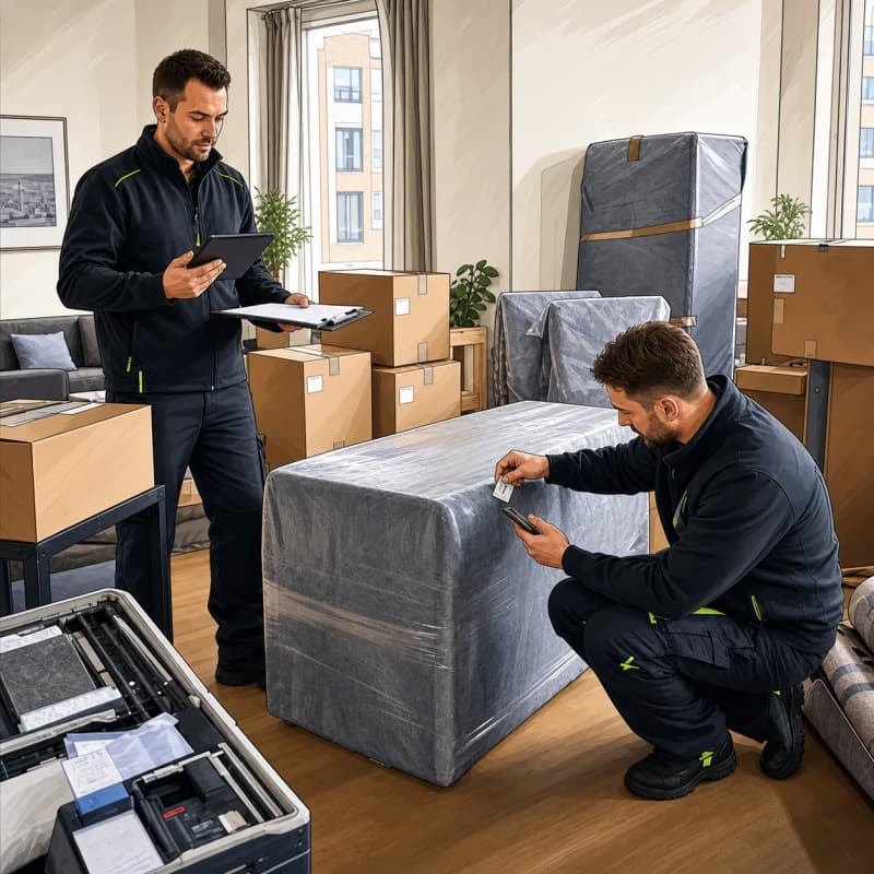 Detaillierte Inventar- & Packliste