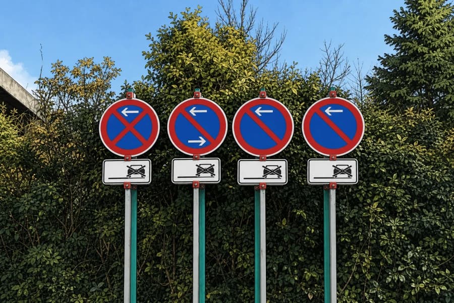 Halteverbotszonen